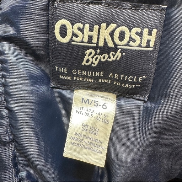 OshKosh B'gosh overall snow pants med 5/6 - Picture 4 of 4